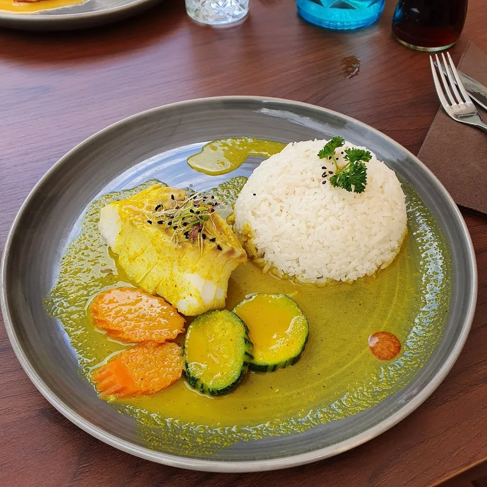 Filet de Cabillaud Curry Jaune