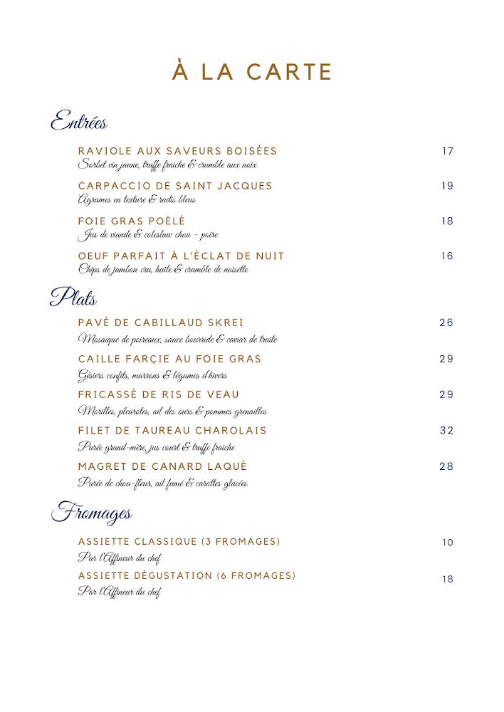 Le lieu dit - Menu Image 1